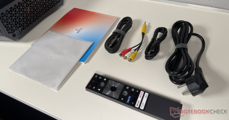 Teslimat kapsamı (deri kılıf resimde yok)