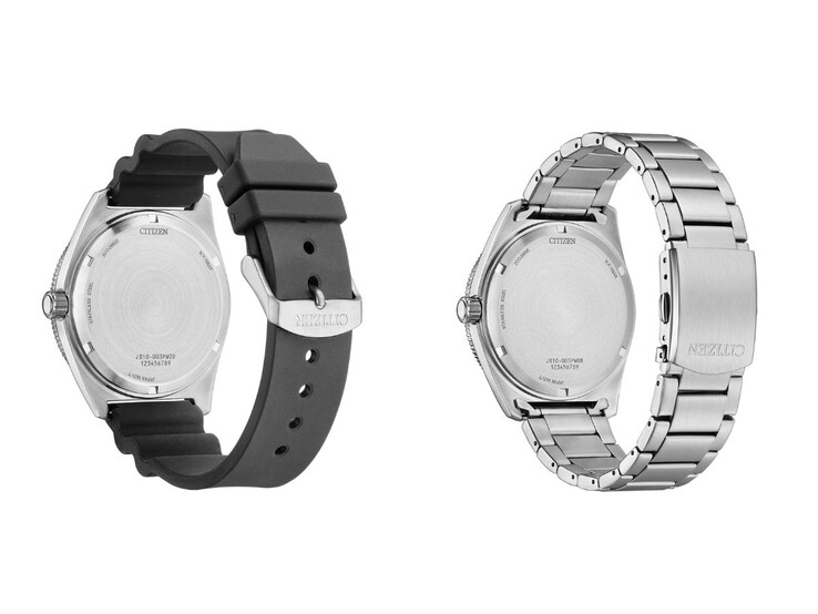 Yeni Citizen AW188 saatler üretan ve metal kayışların bir karışımına sahip. (Resim kaynağı: Citizen, düzenlenmiştir)