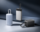 EcoFlow Rapid power bank (10K), Rapid power bank (20K) ve Rapid 3'ü 1 arada power bank (10K) (soldan sağa)