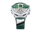 Huawei Watch Ultimate 2 Green, sıvı metal kasaya ve safir cam kaplı kadrana sahiptir.