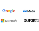Google, Meta, Microsoft ve Snapchat