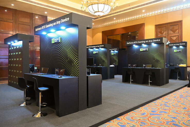 GeForce Şimdi çeşitli ekran boyutlarında çalışırken gösterildi