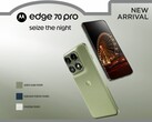 Motorola Edge 70 Pro tanıdık bir tasarıma sahiptir.