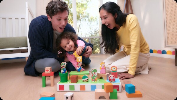 My Mario Wood Block seti 3 parçalı ve 30 parçalı setler halinde mevcuttur. (Resim kaynağı: Nintendo)