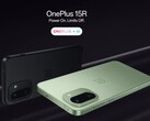 OnePlus 15R, Kömür Siyahı ve Nane Esintisi renk seçenekleriyle.