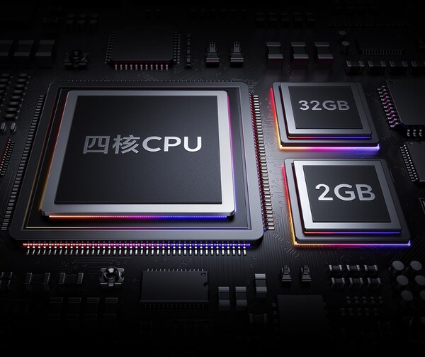 Redmi Smart TV A50 Energy Saving Edition dört çekirdekli işlemci, 2GB RAM ve 32GB depolama alanına sahiptir.