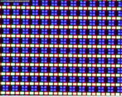 OLED alt piksellerini temizleyin