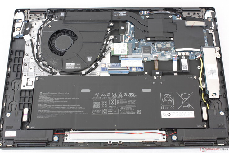 OmnoBook X Flip 16 dahili özellikleri. İkinci bir SSD için yer yok