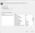 Nvidia sistem bilgisi