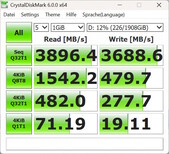 TB 4 karşılaştırın: Crystaldiskmark 6