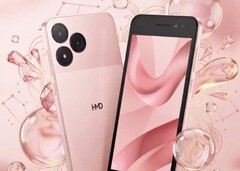 Geniş ekran çerçeveleriyle HMD Asha 305 Pro, retro bir akıllı telefon gibi görünüyor.