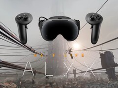 Steam Frame ve Half-Life Alyx için afiş gösteriliyor