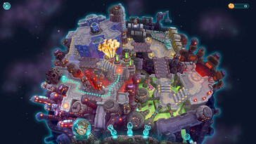 Iron Marines oyununda bir haritayı gösteren görsel.
