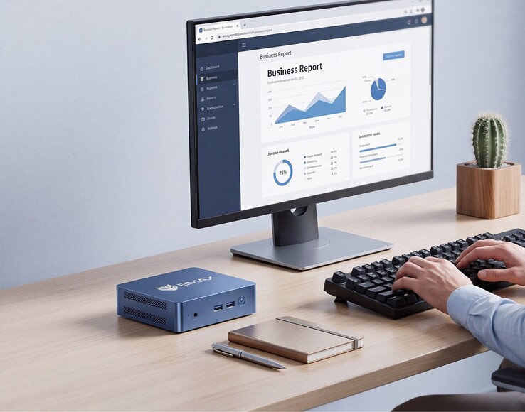 Bmax B3 Turbo Mini PC, mütevazı bir dört çekirdekli Intel CPU'ya ve kompakt bir kasaya sahiptir.