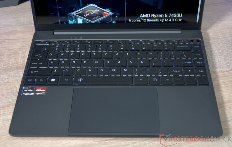 Chuwi CoreBook X'in giriş aygıtları