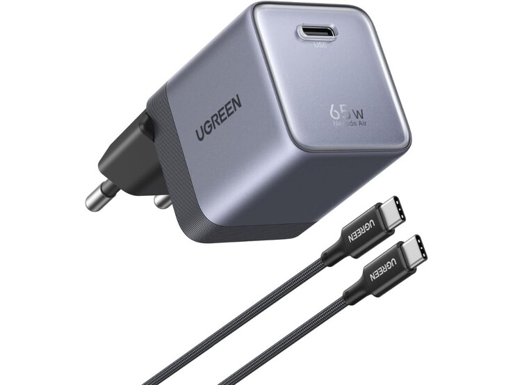 Ugreen Nexode Air 65W GaN Şarj Cihazının AB versiyonu