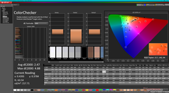 Kalibrasyondan sonra ColorChecker