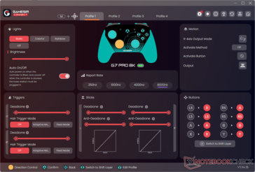 GameSir Connect G7 Pro 8K ana sayfası.