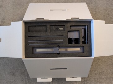LaserPecker LP5 Deluxe paket ambalajı.