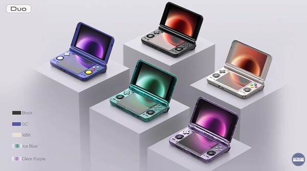Retroid Pocket Duo, beş farklı renkte satışa sunulacak.