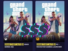 Loaded vitrininde konsol ve PC için GTA 6 listesi olduğu iddiası (düzenlenmiştir).