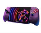 Daha ucuz olan MSI Claw 8 EX, gösterilen Void Purple renkli Arc G3 Extreme modelinin aksine Luminous Blue renginde satışa sunulacak.