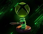 Xbox davasına ilişkin afiş gösteriliyor