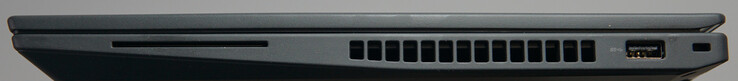 Bağlantılar doğru: SmartCard okuyucu, USB-A (5 Gbit/s), Kensington Kilidi