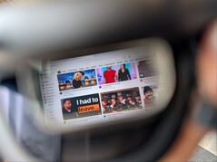 Yansıtılan genişletilmiş ekranın daha yakından görünümü