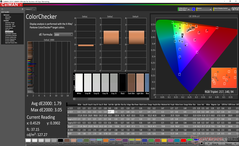 ColorChecker before calibration