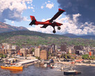 Hobart, Tazmanya, Avustralya, en son Microsoft Flight Simulator 2024 Güncellemesinde görüldüğü gibi.