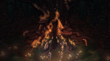 Drova - Forsaken Kin'deki bir ortamı gösteren bir görsel.