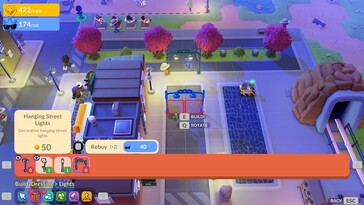 Resim: Go-Go Town! oyunundan bir ekran görüntüsü.