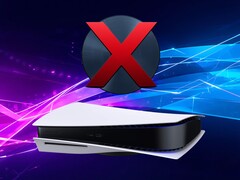 PS5 konsolu, fiziksel oyun diski ile birlikte gösterilmiştir