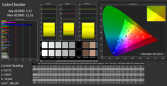 CalMAN - Color accuracy