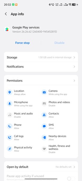 Google Pay, Play Services sürüm 26.26 ile hâlâ sorunsuz çalışıyordu.