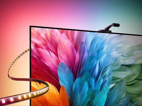 Govee TV Backlight 3 LED ışık şeridi gösterilmektedir