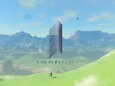 Tears of the Kingdom haritasıyla birlikte gösterilen Monolith Soft logosu