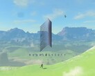 Tears of the Kingdom haritasıyla birlikte gösterilen Monolith Soft logosu