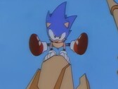 Sonic CD'nin açılışının yapay zeka ile ölçeklendirilmiş hali