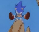 Sonic CD'nin açılışının yapay zeka ile ölçeklendirilmiş hali
