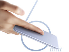 PicoGo Air'in Çin'deki fiyatı yaklaşık 43,44 dolar. Resimde: güç bankasının ince tasarımını sergileyen bir tanıtım fotoğrafı.