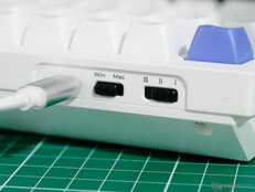 Keychron Q1 HE 8K profil ve işletim sistemi anahtarları. 