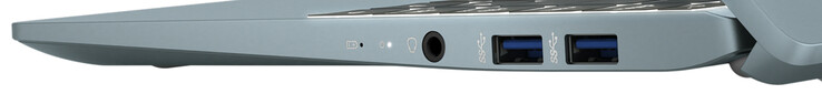 Sağ taraf: ses kombosu, 2x USB 3.2 Gen 2 (Type A)