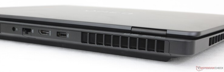 AC adaptörü, RJ-45 (2,5 Gbps), HDMI 2.1, USB-A (10 Gbps)