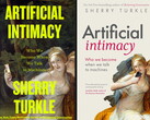 Artificial Intimacy kitabının iki farklı ön kapağı