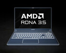RDNA 3.5 2029 yılına kadar kullanımda kalabilir. Resimde görülüyor: AMD oyun dizüstü bilgisayarını gösteren bir render. (Resim kaynağı: AMD - düzenlenmiştir)