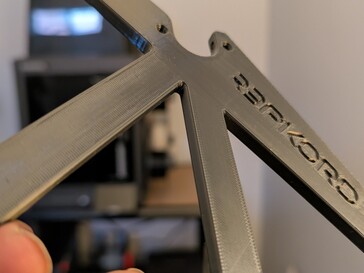 RepRack montaj sisteminin yakından görünümü.