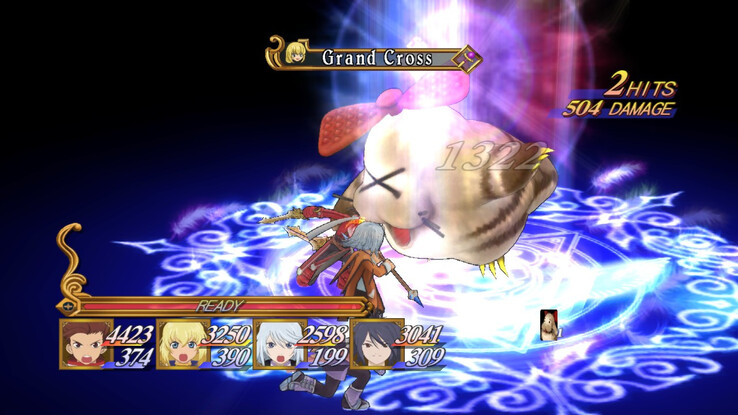 Tales of Vesperia oyunundan bir ekran görüntüsü.