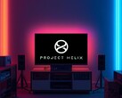 Oturma odasında sergilenen Project Helix Xbox konsolu